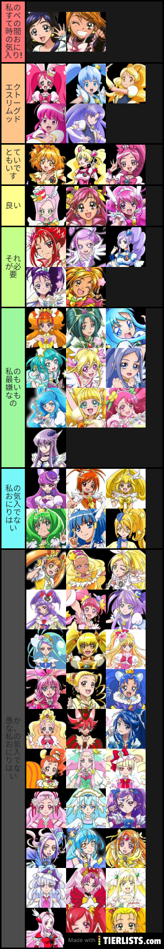 ナツキプリキュアランカー