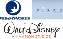 DreamWorks Animation, Pixar Animation Studios, and Walt Disney Animation Studios