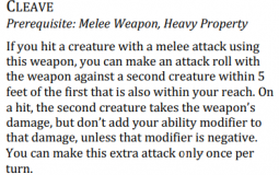 Weapon Master One Dnd
