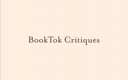 Ranking BookTok Critiques