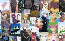 Cats in Anime