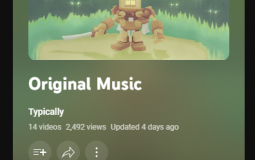 typically original songs