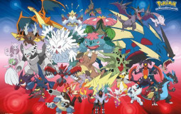 Pokémon mega evolutions from X and Y