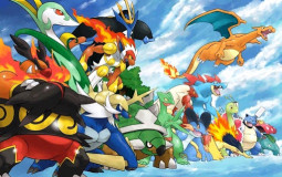 Last form Pokémon starters (Gen 1-8)