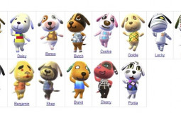 animal crossing dogs