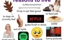 Reasons to live