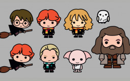 harry potter houses & characters