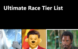 Race Tier List