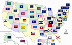 USA State and Territory Flags