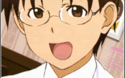 Anime characters with glasses