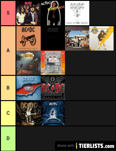 AC/DC albums