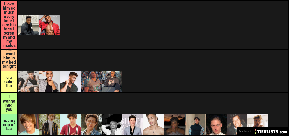 alana's tier list