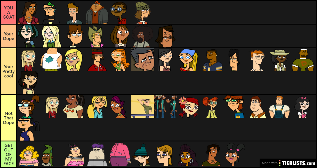 All total drama