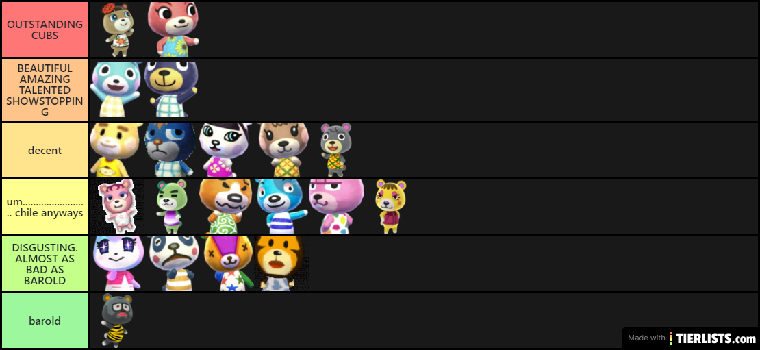 animal crossing cubs