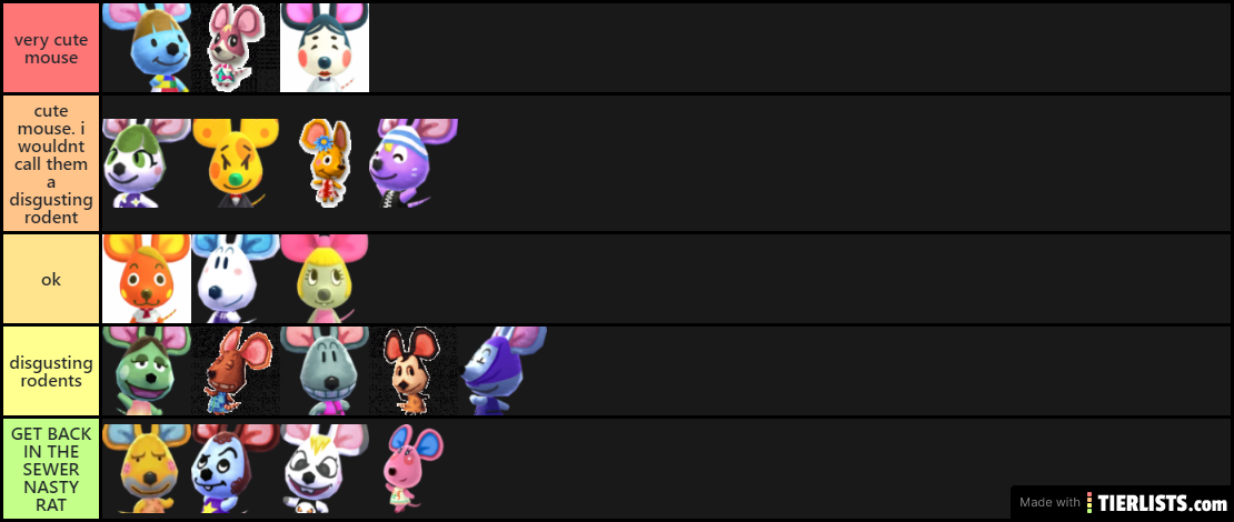 animal crossing mice