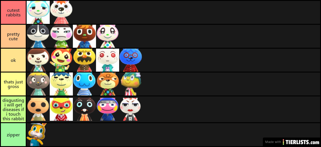 animal crossing rabbits