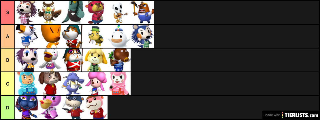 Animal Crossing - Special Characters