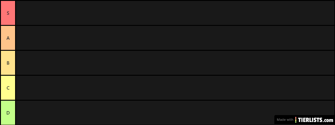 Arceusdon April Card Tier List
