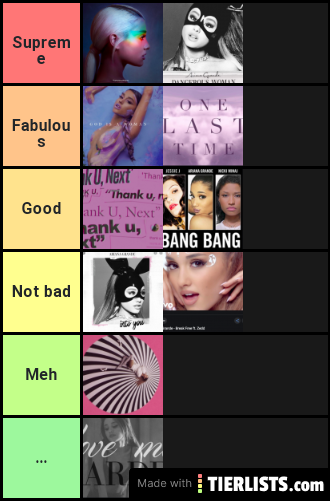 Ariana Grande songs