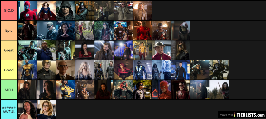 Arrowverse Heroes