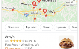 West Virginia (WV) Fast Food