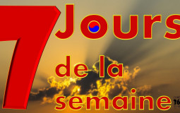 Les jours de la semaine