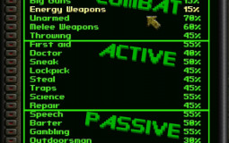 Fallout 1/2 skills