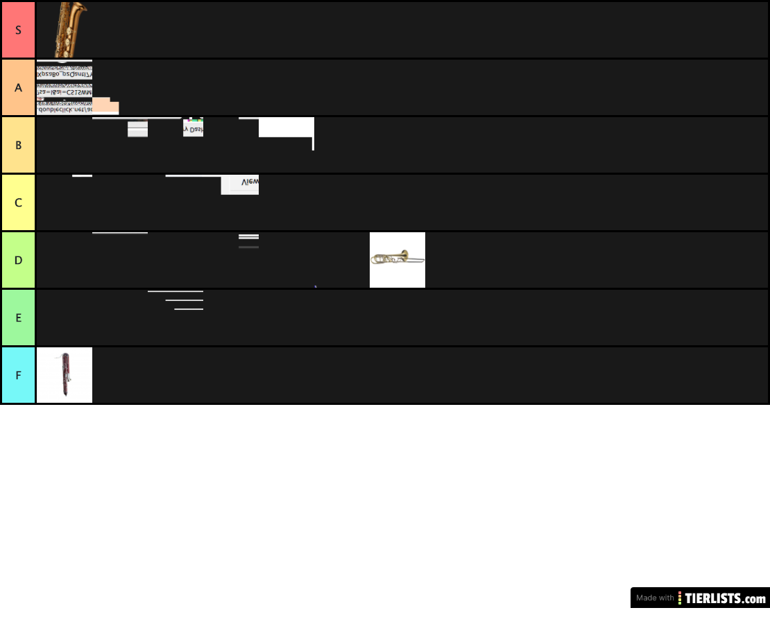 Band tier list