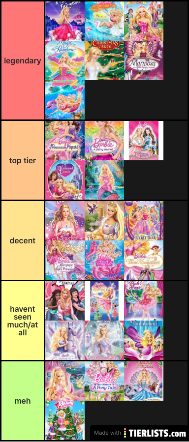 Barbie movies