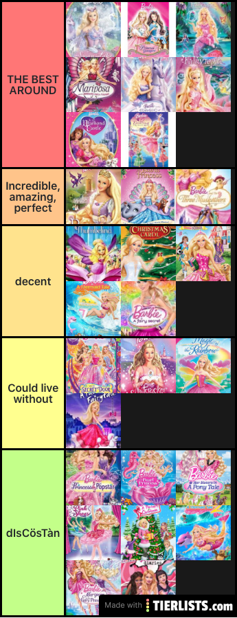 Barbie Movies