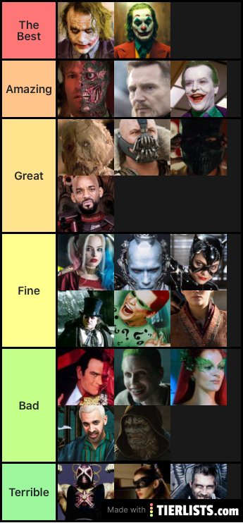 Batman Villians