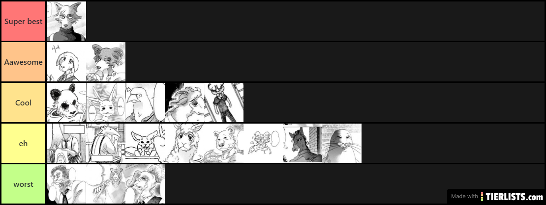 Beaster Tier List