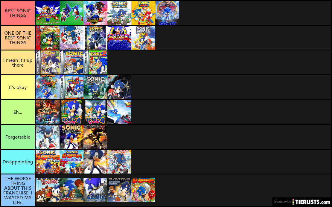 best sonic games