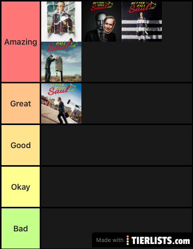 Better Call Saul seasons ranked