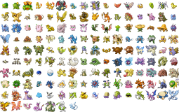 Pokemon Gen I shinies