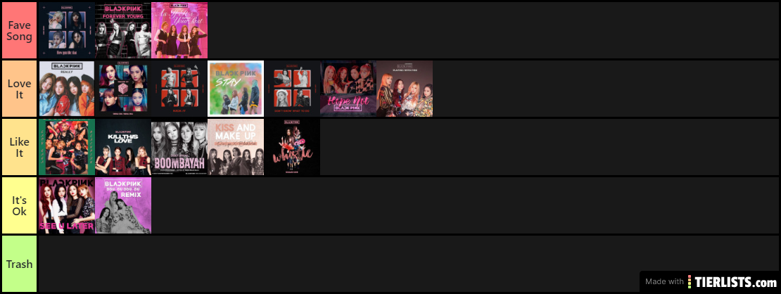 Blackpink Songs