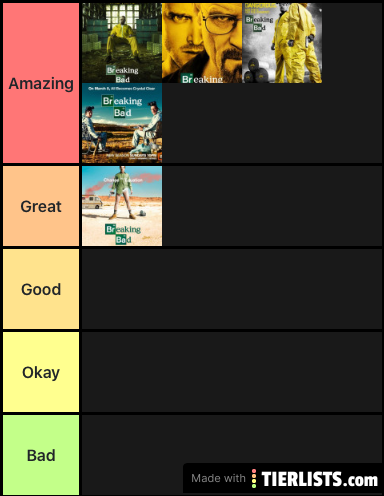 Breaking Bad seasons ranked