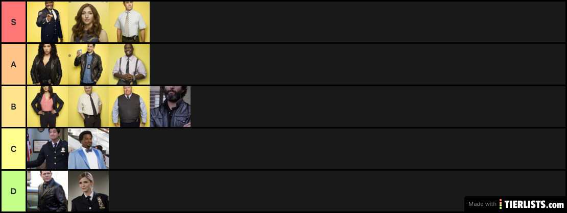 Brooklyn 99 Characters
