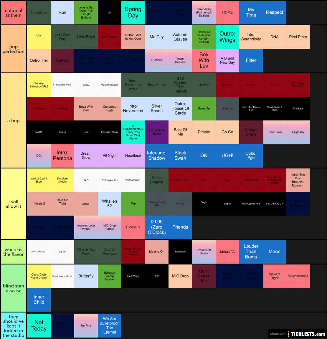 bts songs 2