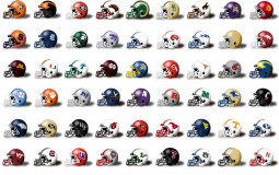 NCAA Football Helmets