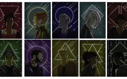 Les persos de la Team Goya