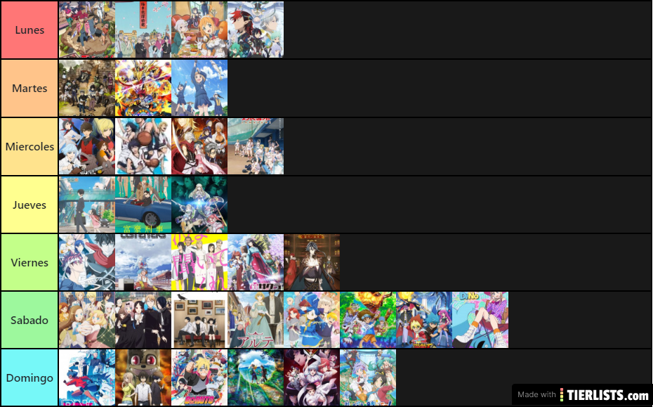 Calendario anime spring 2020