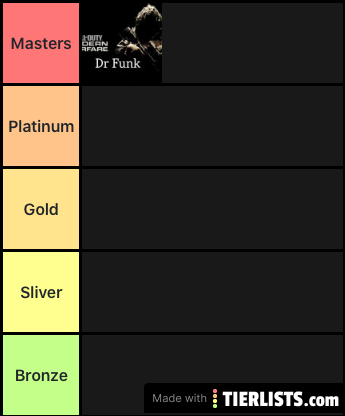 Call of duty MW skill ranking.