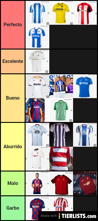 Camisetas LaLiga 2020