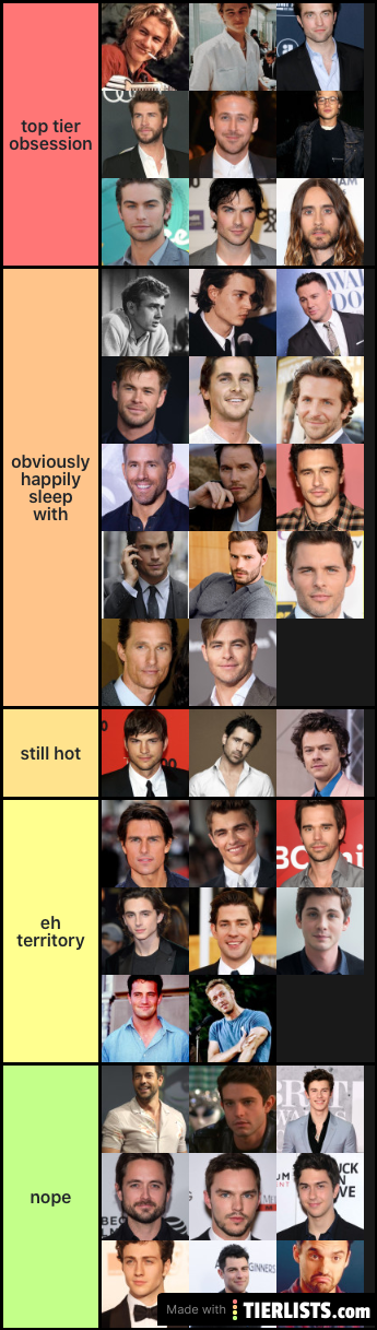 Celeb crushes