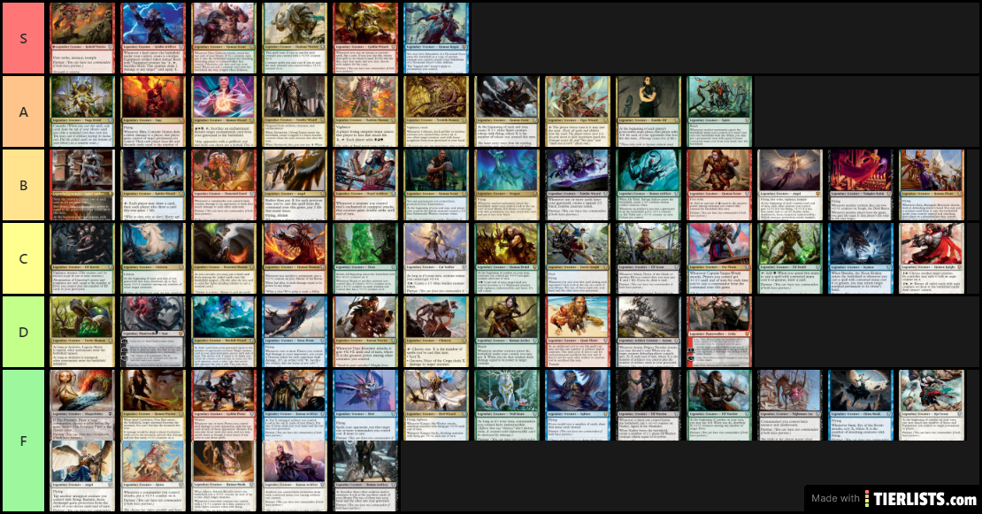 CMNDR legends (finished)