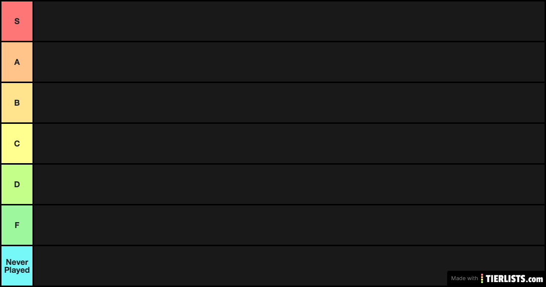 Cod zombies tier list my order