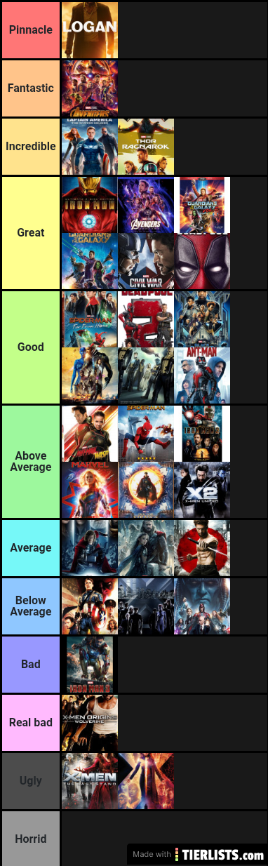 Comic movies