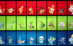 pokemon starters 1-8