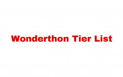 Wonderthon Tier List